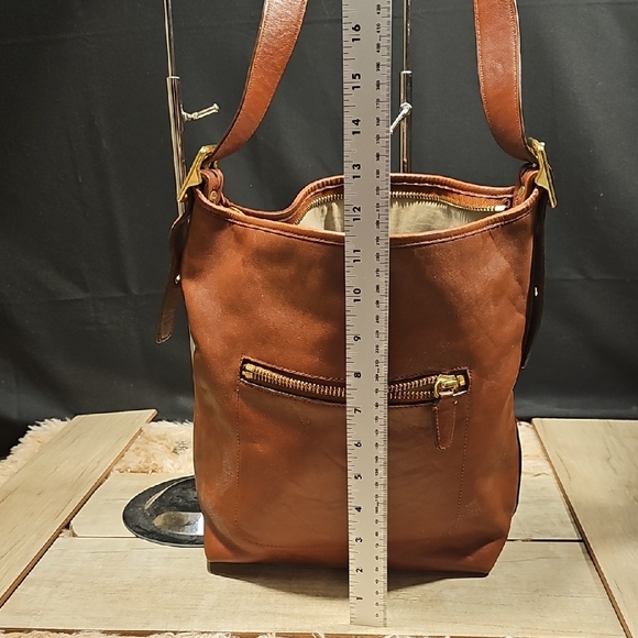 Coach Tan Leather Handbag - Picture 3 of 8